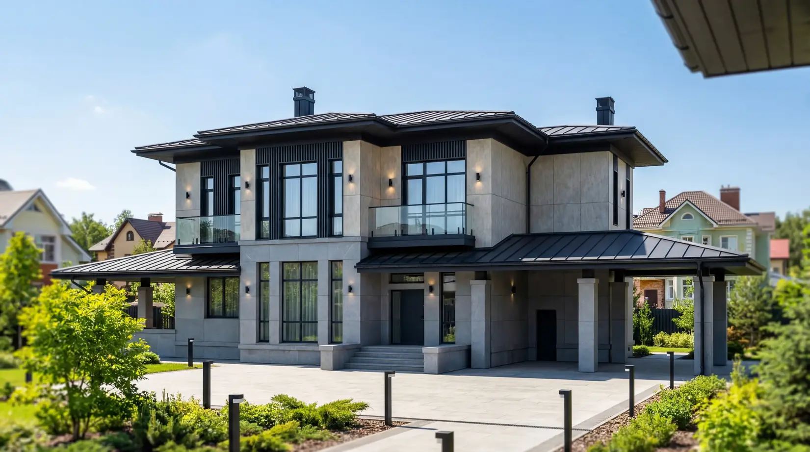 Двухэтажные дома — кадр 8